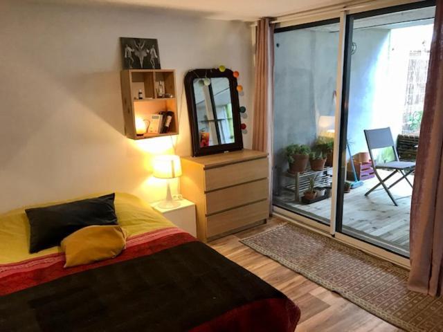 Appartement Chambre Darwin Sdb Wc Et Terrasse Prives à Bordeaux Extérieur photo